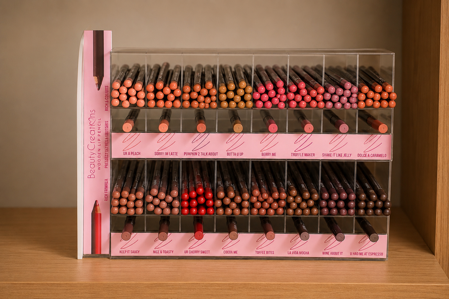 Beauty Creations Wooden Lip Pencil